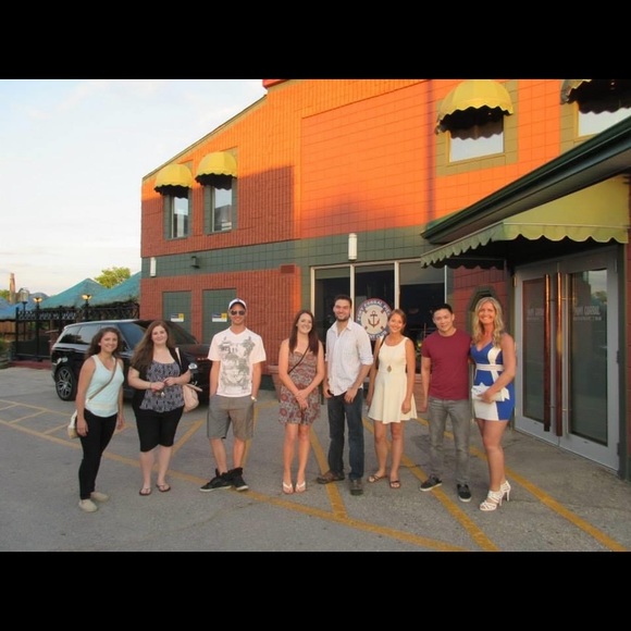 NWT urban planet medium coral & white dress - Picture 4 of 5